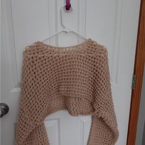 Elegant Cream Knit Sweater